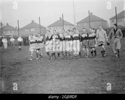 Calcio fumetto della polizia - Shooters Hill . 1945 Foto Stock