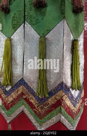 Monastero di Gandan, il più grande monastero funzionante della Mongolia, Mongolia, Ulaanbaator Foto Stock