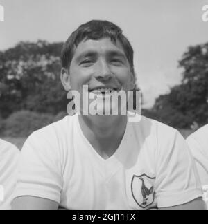 J SMITH - RITRATTO DEL CALCIATORE, TOTTENHAM HOTSPUR FOOTBALL CLUB, SPURS FC 5 AGOSTO 1961 Foto Stock