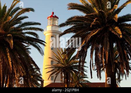 East Point Lighthouse, Punta Del Este, Uruguay Sud America Foto Stock