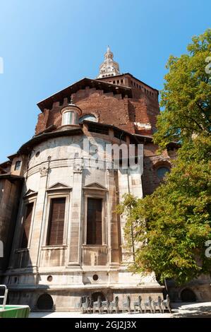 Italia, Lombardia, Pavia, Cattedrale di Santo Stefano Foto Stock