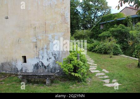 giovanna di casa dell'arco a domrémy-la-pucelle in lorena (francia) Foto Stock