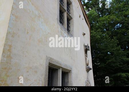 giovanna di casa dell'arco a domrémy-la-pucelle in lorena (francia) Foto Stock