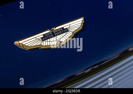 Aston Martin David Brown Ali badge Foto Stock