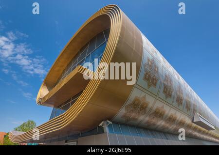 Azerbaigian, Baku. Bulvar Promenade, Museo del tappeto. Foto Stock