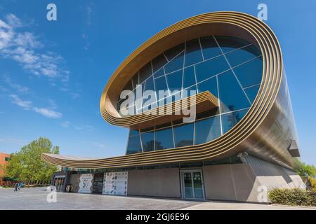 Azerbaigian, Baku. Bulvar Promenade, Museo del tappeto. Foto Stock