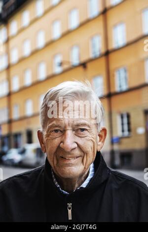 Autore svedese per Olov Enquist. Foto Stock