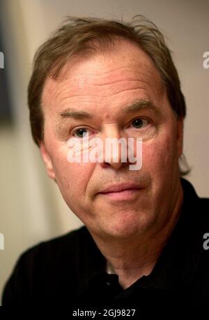 IMMAGINE 2002-01-24. OLA Hakansson è un cantautore, cantante e produttore di musica svedese. Foto: Jurek Holzer/ SVD / TT Code: 30072 Foto Stock