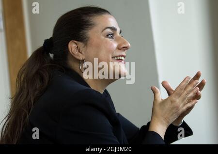 STOCCOLMA 20070516 mezzosoprano italiano Cecilia Bartoli è visto durante una visita a Stoccolma, Svezia. Bartoli ha ricevuto il Premio Polar Music 2016 Foto: Janerik Henriksson / SCANPIX / Kod 10010 Foto Stock