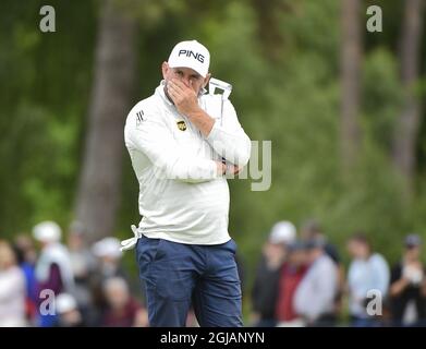 BARSEBACK 20170603 Inghilterra Lee Westwood durante la terza giornata di maestri nordea al Barseback Golf Club Sabato 3 giugno 2017 Foto: Emil Langvad / TT kod 9290 Foto Stock