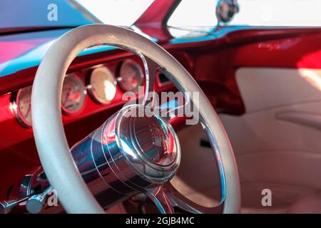 Interni auto Ford Classic 1932 Foto Stock