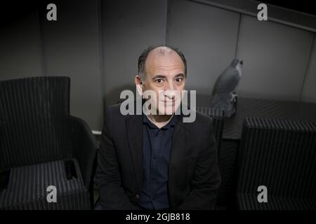 GOTEBORG 2018-01-30 Armando Iannucci, satirista scozzese, scrittore, regista e produttore radiofonico. Foto per Wahlberg / TT / Kod 9200 Foto Stock