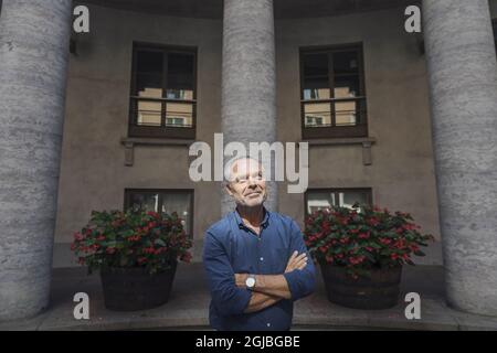 STOCCOLMA 20180817 Jan Bjorklund, politico svedese e leader del partito liberale. Le elezioni generali si terranno in Svezia il 09 settembre 2018. Foto: Stina Stjernkvist / TT Kod 11610 Foto Stock