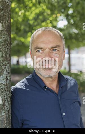 STOCCOLMA 20180817 Jan Bjorklund, politico svedese e leader del partito liberale. Le elezioni generali si terranno in Svezia il 09 settembre 2018. Foto: Stina Stjernkvist / TT Kod 11610 Foto Stock