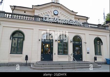 Centralstationen, la stazione ferroviaria centrale, nella città di Orebro, Svezia. Foto Jeppe Gustafsson / TT / code 71935 Foto Stock