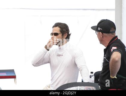 KARLSKOGA 2020-08-15 il principe Carl Philip compete nella Porsche Carrera Cup Scandinavia alla Gellerasen Arena il 15 agosto 2020. Foto: Tommy Pedersen / TT / kod 10650 Foto Stock