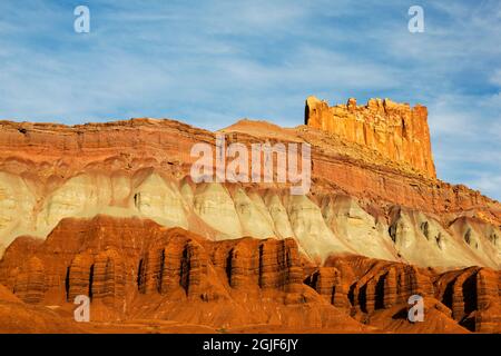 UT, Capitol Reef National Park, il castello Foto Stock