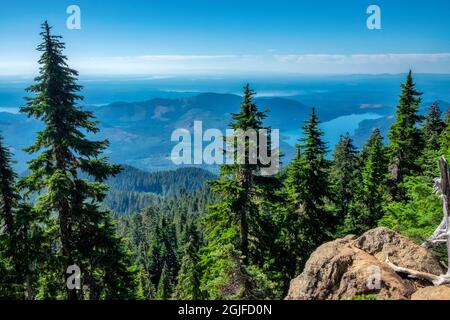 Lake Cushman, Olympic National Park, Washington state, USA Foto Stock
