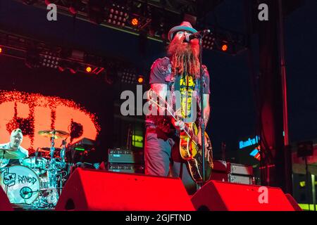 Rancid, esibendosi al Worcester Palladium Outdoors per Boston a Berkeley II. Foto Stock