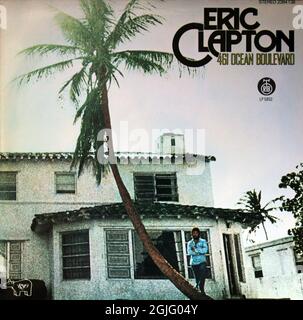 Eric Clapton: 1974. Copertina LP: 461 Ocean Boulevard Foto Stock