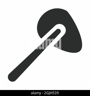 Icona vettore di riflesso - stile glyph - illustrazione semplice, tratto modificabile, modello vettoriale di disegno, buono per stampe, poster, annunci pubblicitari, annuncio Illustrazione Vettoriale