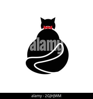 I gatti sono animali domestici carini che molti gradiscono Illustrazione Vettoriale