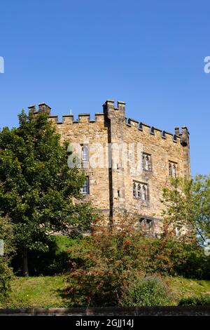 Durham Castle Keep. Alloggio per studenti all'Università di Durham. Durham, Countty Durham, Inghilterra. Foto Stock