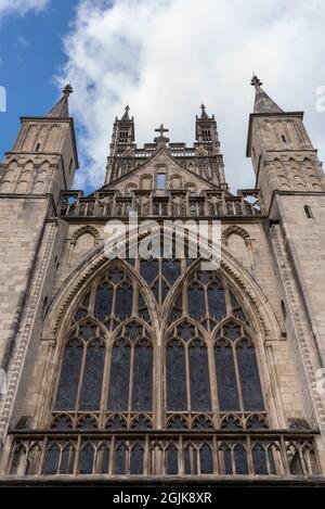 La cattedrale di Gloucester, Gloucester, England, Regno Unito Foto Stock