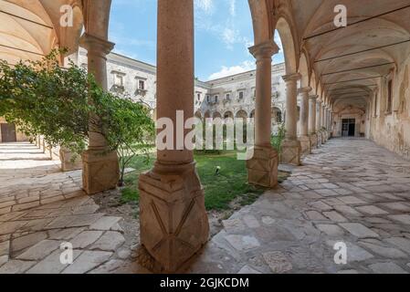 Abbazia Santa Maria del Bosco, Contessa Entellina, Sicilia, Italia Foto Stock