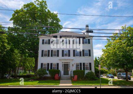 Knight House al 62 Front Street nel centro storico di Exeter, New Hampshire NH, USA. Ora questi edifici appartengono alla Phillips Exeter Academy. Foto Stock