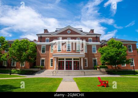 Elizabeth Phillips Academy Center of Phillips Exeter Academy nel centro storico di Exeter, New Hampshire NH, USA. Foto Stock