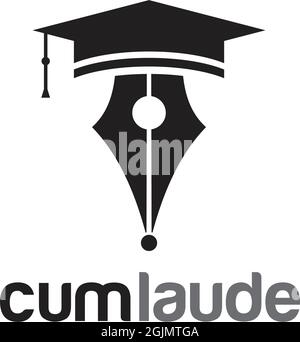 Illustrazione del modello vettoriale del logo Education Illustrazione Vettoriale