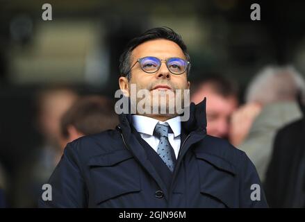 File photo datato 11-05-2019 del proprietario del Leeds United Andrea Radrizzani negli stand. Data di emissione: Sabato 11 settembre 2021. Foto Stock