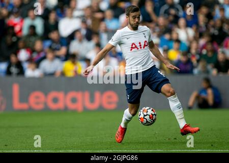 LONDRA, REGNO UNITO. 11 SETTEMBRE Harry Winks di Tottenham controlla la palla durante la partita della Premier League tra Crystal Palace e Tottenham Hotspur a Selhurst Park, Londra sabato 11 settembre 2021. (Credit: Federico Maranesi | MI News) Credit: MI News & Sport /Alamy Live News Foto Stock