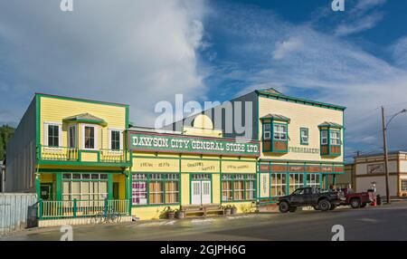 Canada, Yukon Territory, Dawson City, Dawson City General Store Foto Stock