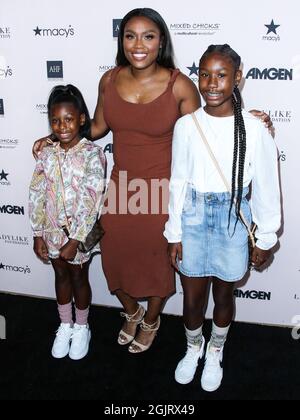 BEVERLY HILLS, LOS ANGELES, CALIFORNIA, USA - SETTEMBRE 11: Michelle Stroles arriva alla dodicesima edizione della Fondazione ladylike Women of Excellence Awards and Fashion Show tenutasi al Beverly Hilton Hotel il 11 Settembre 2021 a Beverly Hills, Los Angeles, California, Stati Uniti. (Foto di Xavier Collin/Image Press Agency) Foto Stock