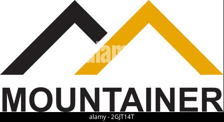 M Letter icona iniziale logo design modello vettore ispirazione Illustrazione Vettoriale