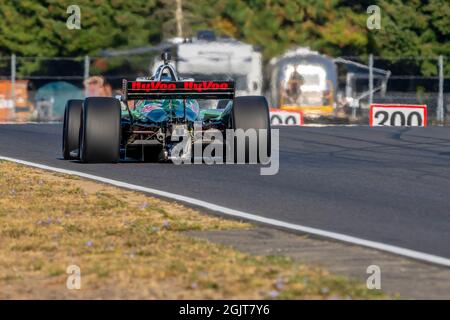 Portland, Oregon, Stati Uniti. 11 Settembre 2021. OLIVER ASKEW (45) degli Stati Uniti per il Gran Premio di Portland al circuito Portland International Raceway di Portland, Oregon. (Credit Image: © Walter G Arce Sr Grindstone medi/ASP via ZUMA Press Wire) Foto Stock