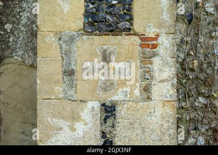 St Andrew's Church, Helion Bumpstead, Essex, Regno Unito Foto Stock