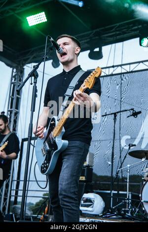 Weatherstate vive al festival Slam Dunk di leeds 2021 Foto Stock