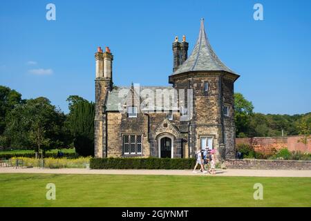 The Garden Cottage, RHS Bridgewater Gardens, Worsley, Salford, Manchester, REGNO UNITO Foto Stock