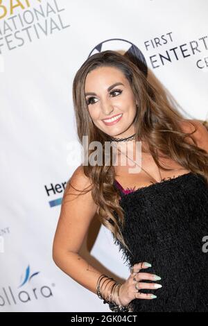 Burbank, California, USA. 11 Settembre 2021. Peyton Leigh partecipa al 13° Festival annuale del film di Burbank International Screening of 'The Unholy' al Burbank AMC 16, Burbank, CA il 11 2021 settembre Credit: Eugene Powers/Alamy Live News Foto Stock