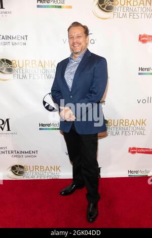 Burbank, California, USA. 11 Settembre 2021. James Ganiere partecipa alla tredicesima edizione del Burbank International Film Festival di 'The Unholy' al Burbank AMC 16, Burbank, CA il 11 2021 settembre Credit: Eugene Powers/Alamy Live News Foto Stock