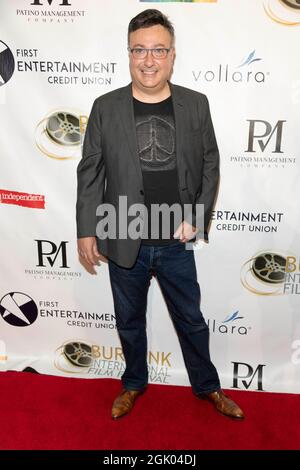 Burbank, California, USA. 11 Settembre 2021. Evan Spiliotopoulos partecipa al 13° Festival Internazionale del Film di Burbank "The Unholy" a Burbank AMC 16, Burbank, CA il 11 2021 settembre Credit: Eugene Powers/Alamy Live News Foto Stock