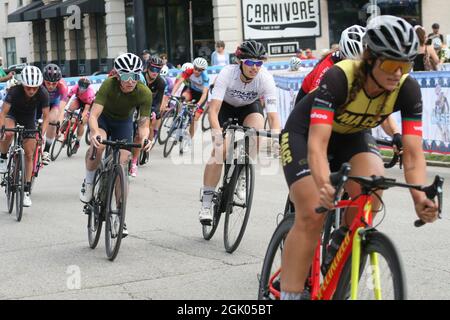 Giro della montagna 2021/Gateway Cup 2021 gara ciclistica femminile Foto Stock