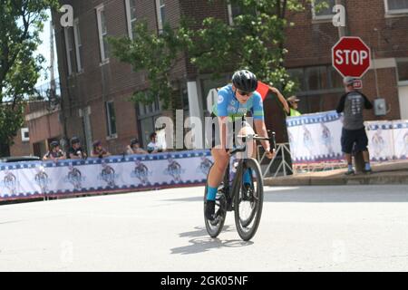 Giro della montagna 2021/Gateway Cup 2021 gara ciclistica femminile Foto Stock