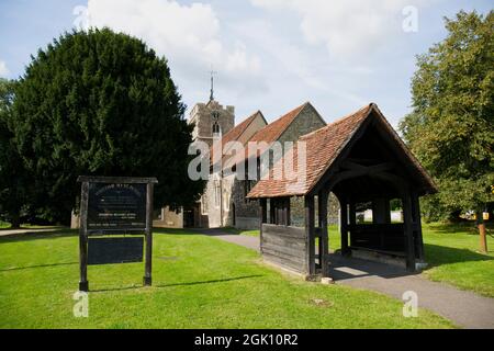 Chiesa di San Pietro Roydon Essex Foto Stock