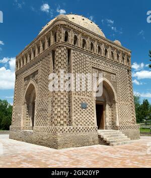 Ismail Samani Mausoleo - Buchara - Uzbekistan Foto Stock
