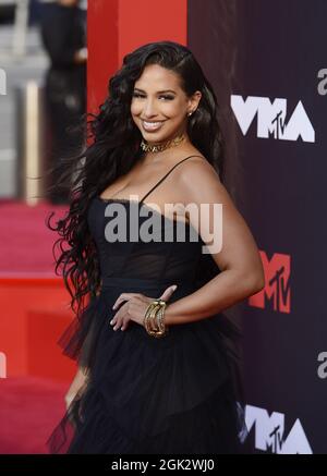 Nessa partecipa ai 2021 MTV Video Music Awards al Barclays Center il 12 settembre 2021 nel quartiere Brooklyn di New York. Foto: Jeremy Smith/imageSPACE Foto Stock