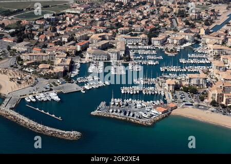 FRANCIA 83 (VAR) PORTO FREJUS Foto Stock